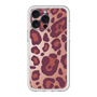 スリムプロテクションプレミアムケース［ Leopard - Red ］