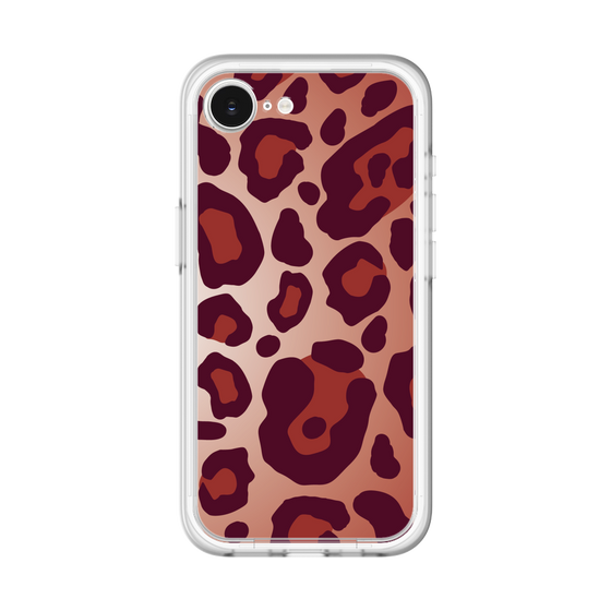 スリムプロテクションプレミアムケース［ Leopard - Red ］