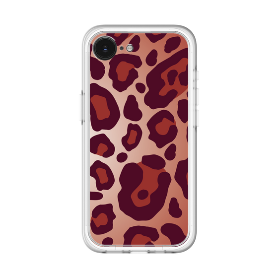 スリムプロテクションプレミアムケース［ Leopard - Red ］