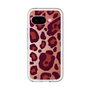 スリムプロテクションプレミアムケース［ Leopard - Red ］