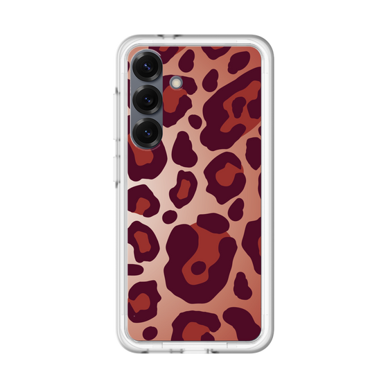 スリムプロテクションプレミアムケース［ Leopard - Red ］