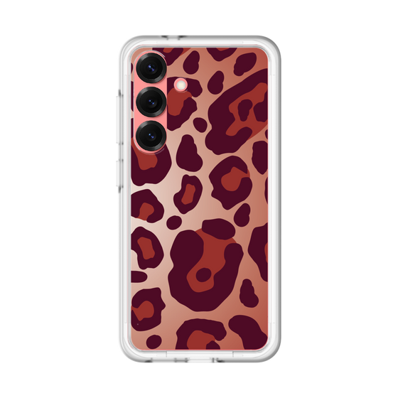スリムプロテクションプレミアムケース［ Leopard - Red ］