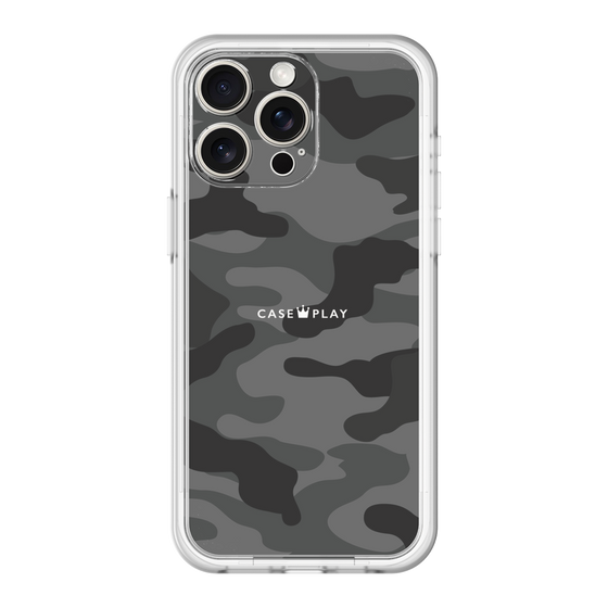 スリムプロテクションプレミアムケース［ Camouflage - Black ］