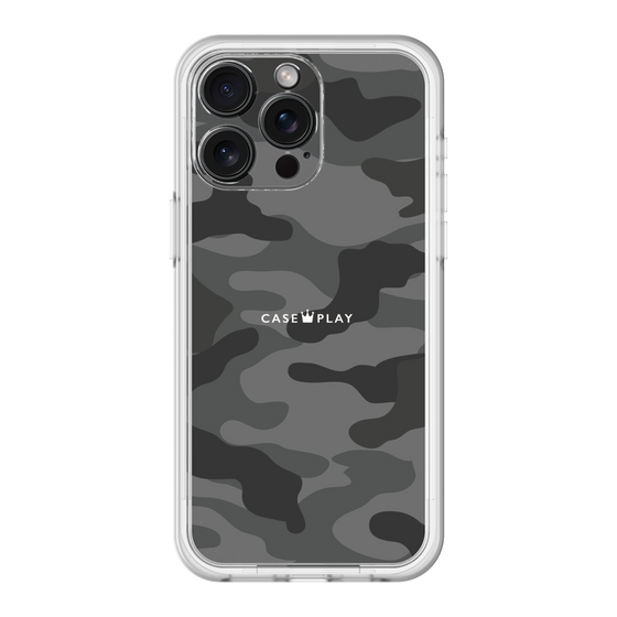 スリムプロテクションプレミアムケース［ Camouflage - Black ］