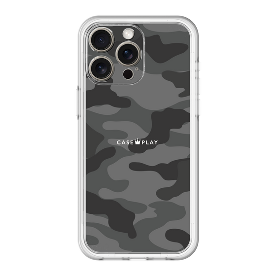 スリムプロテクションプレミアムケース［ Camouflage - Black ］