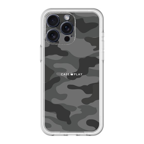 スリムプロテクションプレミアムケース［ Camouflage - Black ］