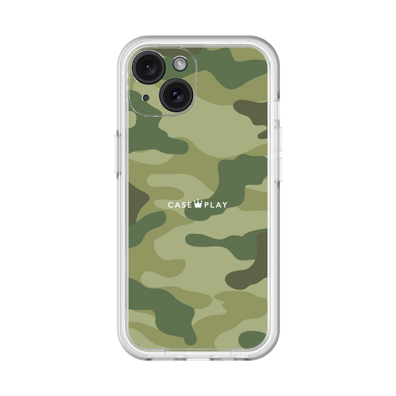 スリムプロテクションプレミアムケース［ Camouflage - Green ］