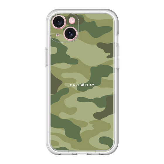 スリムプロテクションプレミアムケース［ Camouflage - Green ］