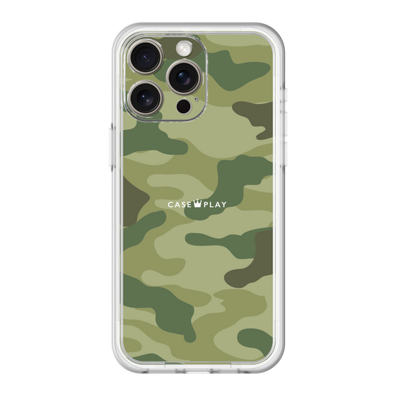 スリムプロテクションプレミアムケース［ Camouflage - Green ］