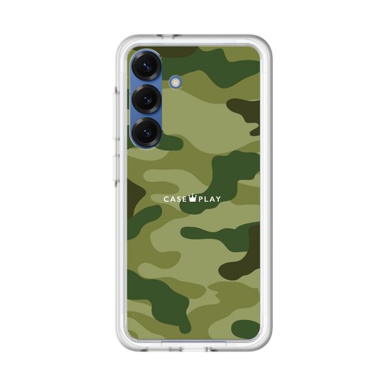 スリムプロテクションプレミアムケース［ Camouflage - Green ］