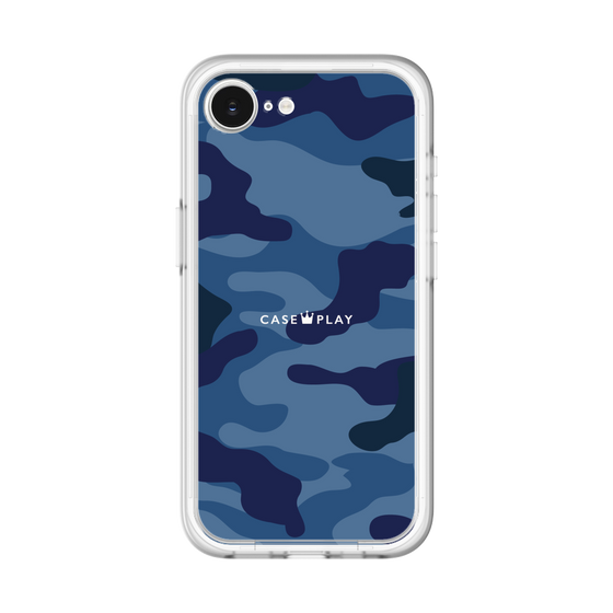 スリムプロテクションプレミアムケース［ Camouflage - Blue ］