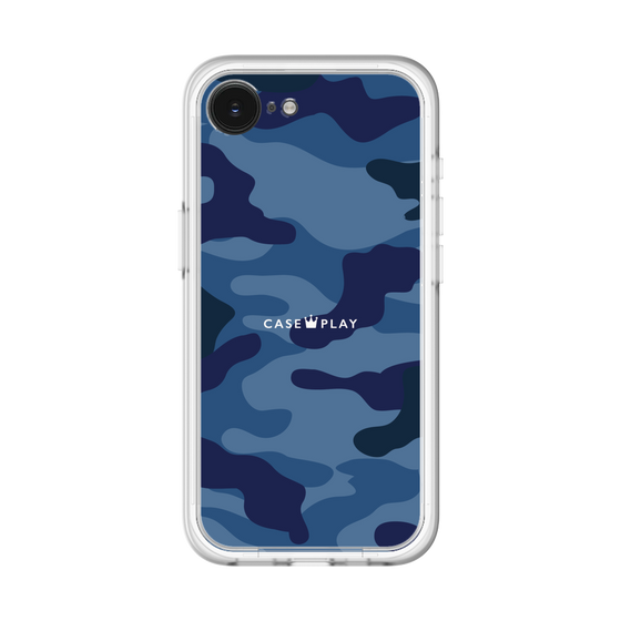スリムプロテクションプレミアムケース［ Camouflage - Blue ］