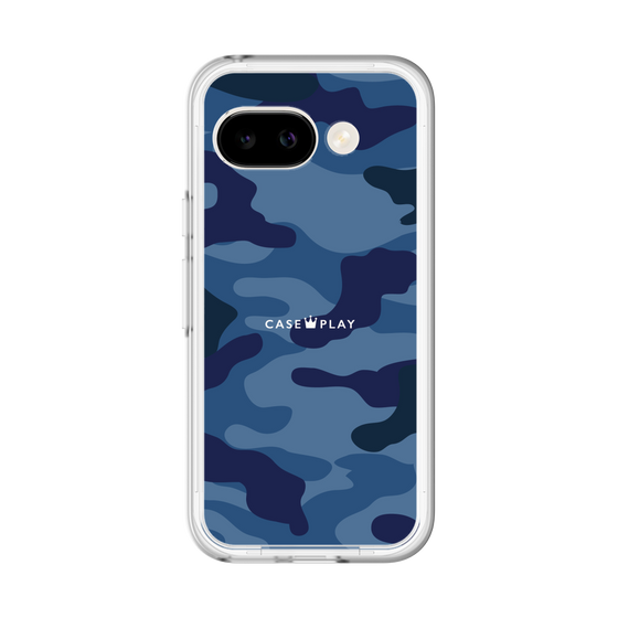 スリムプロテクションプレミアムケース［ Camouflage - Blue ］