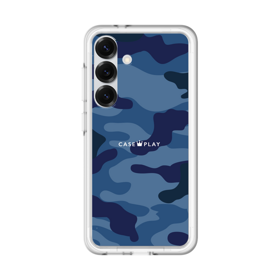 スリムプロテクションプレミアムケース［ Camouflage - Blue ］