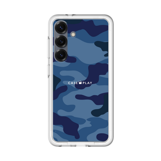 スリムプロテクションプレミアムケース［ Camouflage - Blue ］