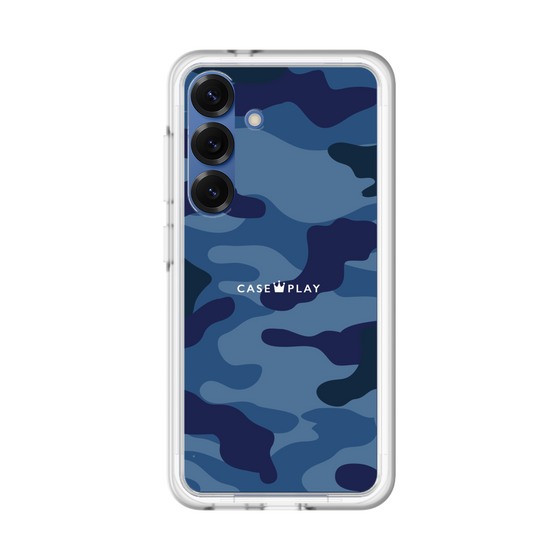 スリムプロテクションプレミアムケース［ Camouflage - Blue ］
