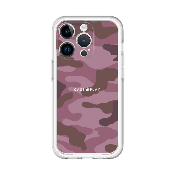 スリムプロテクションプレミアムケース［ Camouflage - Pink ］