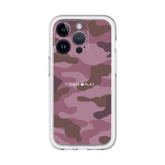 スリムプロテクションプレミアムケース［ Camouflage - Pink ］