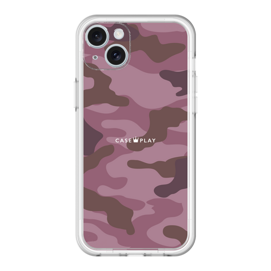 スリムプロテクションプレミアムケース［ Camouflage - Pink ］