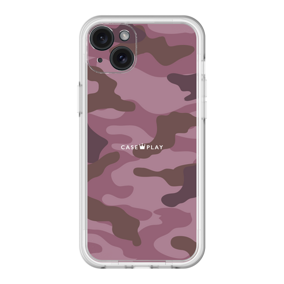 スリムプロテクションプレミアムケース［ Camouflage - Pink ］