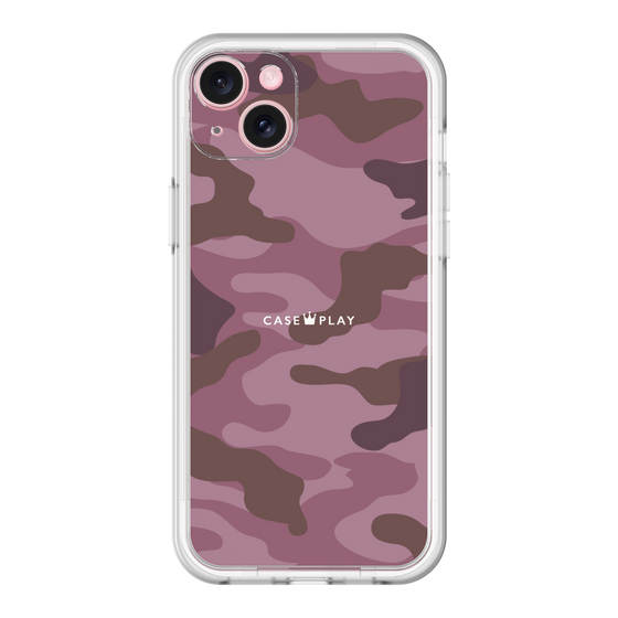 スリムプロテクションプレミアムケース［ Camouflage - Pink ］