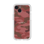 スリムプロテクションプレミアムケース［ Camouflage - Red ］