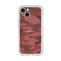 スリムプロテクションプレミアムケース［ Camouflage - Red ］