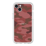 スリムプロテクションプレミアムケース［ Camouflage - Red ］