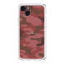 スリムプロテクションプレミアムケース［ Camouflage - Red ］