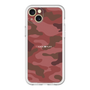 スリムプロテクションプレミアムケース［ Camouflage - Red ］