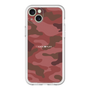 スリムプロテクションプレミアムケース［ Camouflage - Red ］