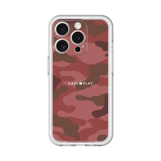 スリムプロテクションプレミアムケース［ Camouflage - Red ］