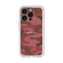 スリムプロテクションプレミアムケース［ Camouflage - Red ］