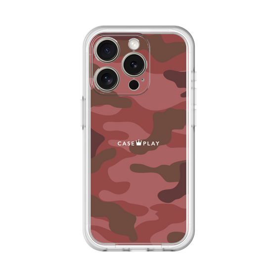 スリムプロテクションプレミアムケース［ Camouflage - Red ］