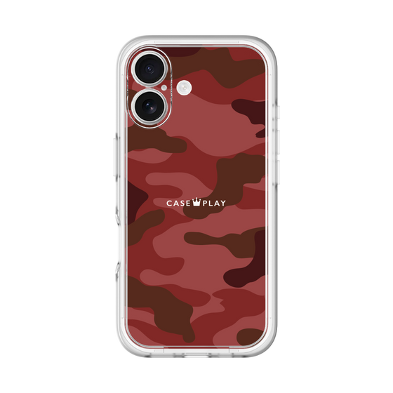 スリムプロテクションプレミアムケース［ Camouflage - Red ］