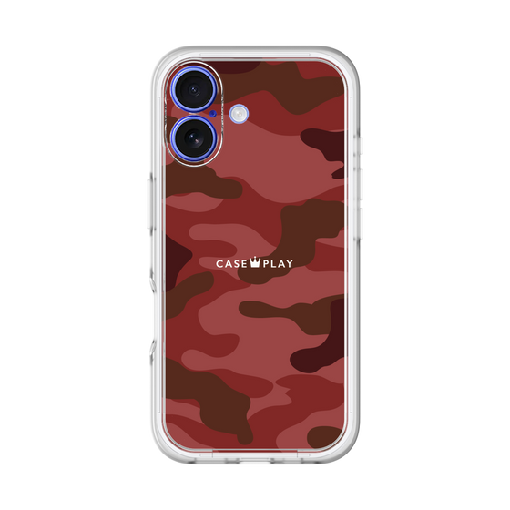 スリムプロテクションプレミアムケース［ Camouflage - Red ］