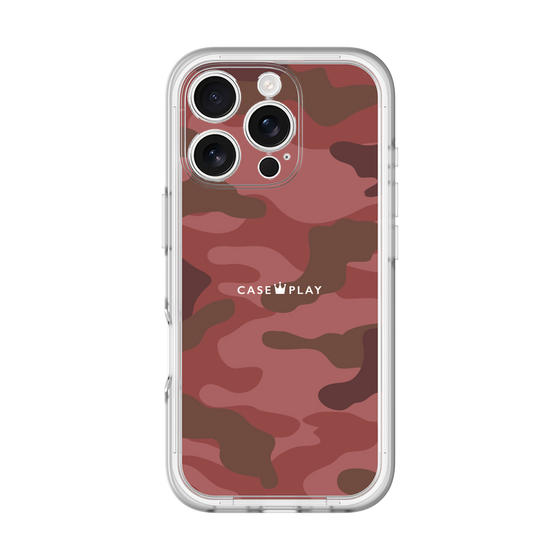 スリムプロテクションプレミアムケース［ Camouflage - Red ］