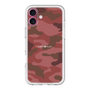 スリムプロテクションプレミアムケース［ Camouflage - Red ］