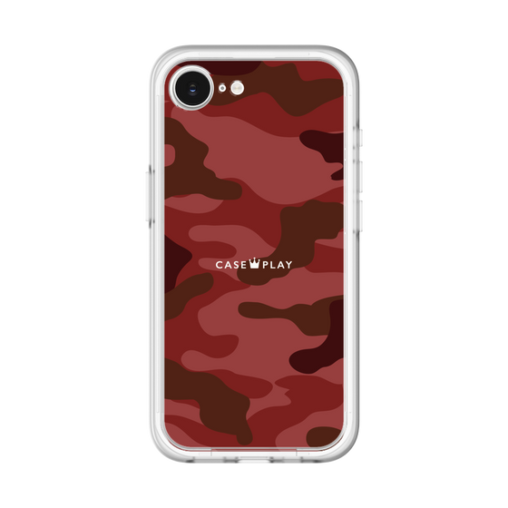 スリムプロテクションプレミアムケース［ Camouflage - Red ］