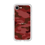 スリムプロテクションプレミアムケース［ Camouflage - Red ］