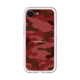スリムプロテクションプレミアムケース［ Camouflage - Red ］