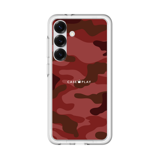 スリムプロテクションプレミアムケース［ Camouflage - Red ］