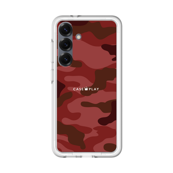 スリムプロテクションプレミアムケース［ Camouflage - Red ］