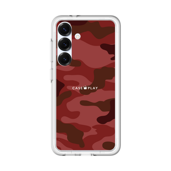 スリムプロテクションプレミアムケース［ Camouflage - Red ］