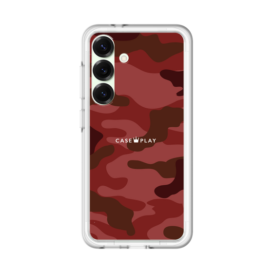 スリムプロテクションプレミアムケース［ Camouflage - Red ］