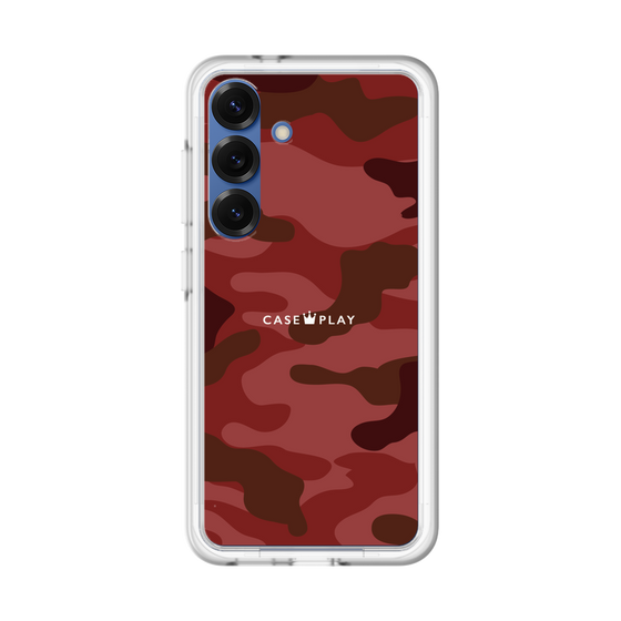 スリムプロテクションプレミアムケース［ Camouflage - Red ］