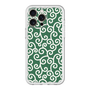 スリムプロテクションプレミアムケース［ 唐草模様 - Green ］
