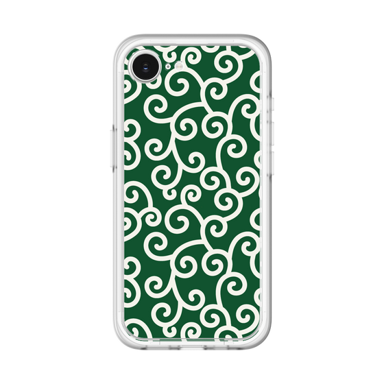 スリムプロテクションプレミアムケース［ 唐草模様 - Green ］
