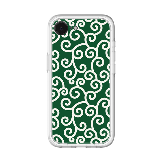 スリムプロテクションプレミアムケース［ 唐草模様 - Green ］