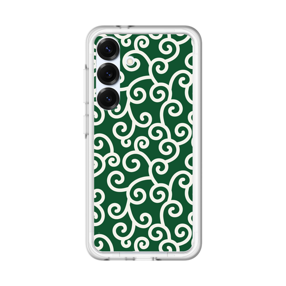 スリムプロテクションプレミアムケース［ 唐草模様 - Green ］